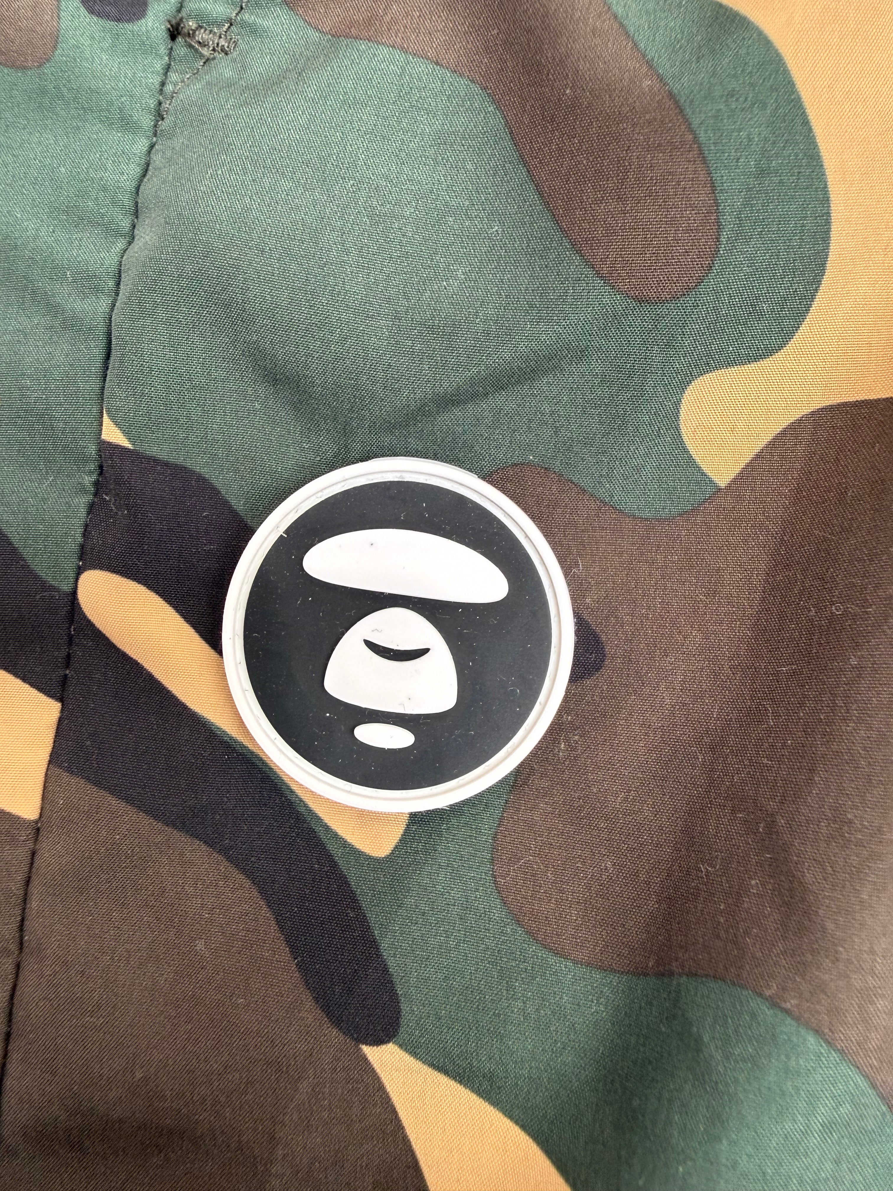 AAPE BY A BATHING APE CAMO PRINT SHORTS